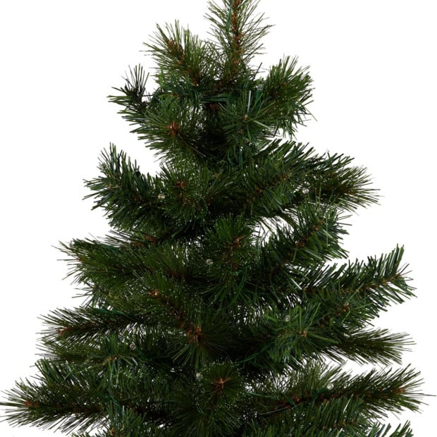 61cm Wintergreen Pre-Lit Tabletop Christmas Tree Image 5