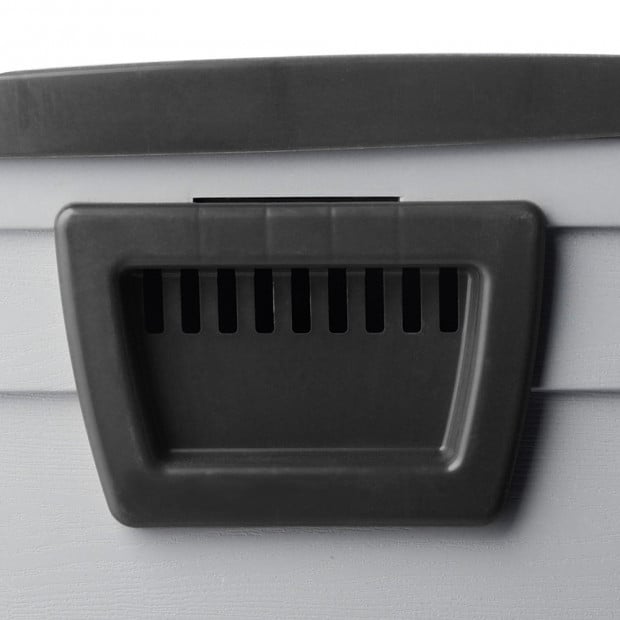 290L Outdoor Weatherproof Storage Box - Black Image 9