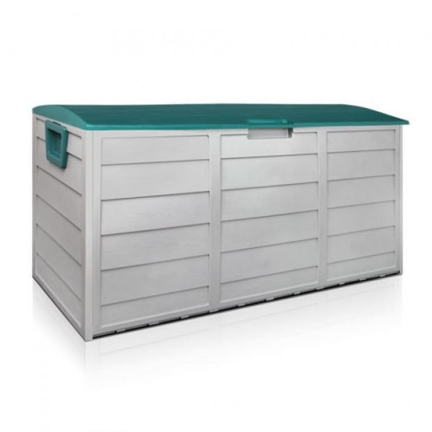 290L Outdoor Weatherproof Storage Box - Green Image 3