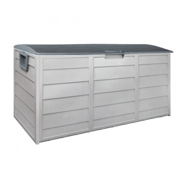 290L Outdoor Weatherproof Storage Box - Grey Image 3