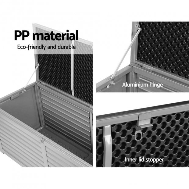 Outdoor Storage Box Bench Seat 390L Image 6