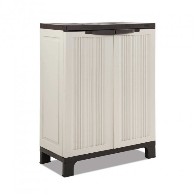 Outdoor Lockable Half Size Adjustable Cabinet Cupboard - L1F
