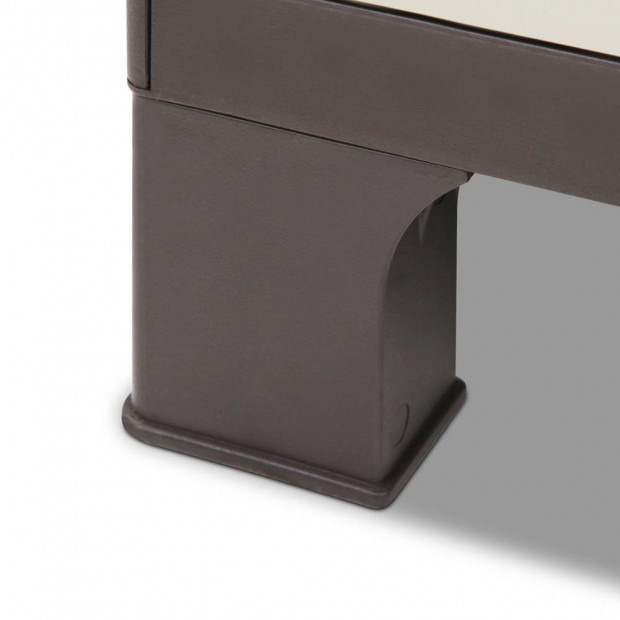 Outdoor Lockable Half Size Adjustable Cabinet Cupboard -L2F Image 6