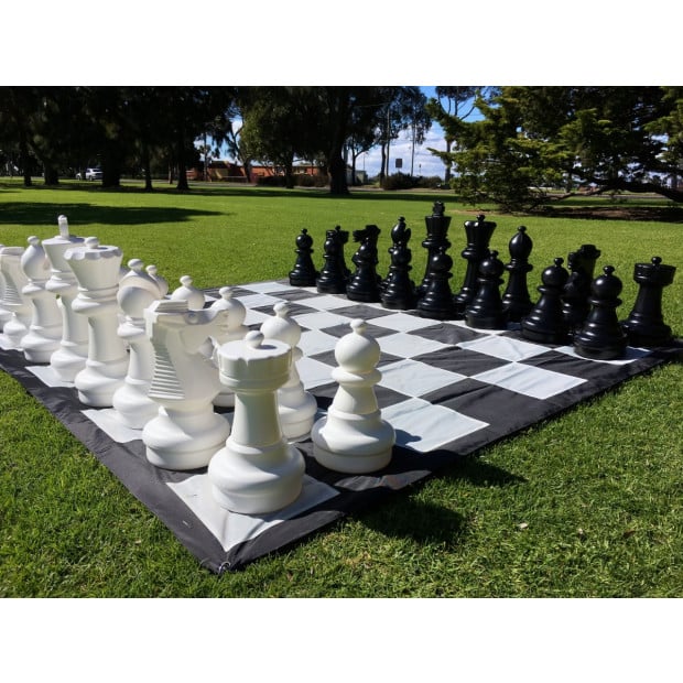 Giant Size Plastic Outdoor Chess Game Set 3x3m Image 4