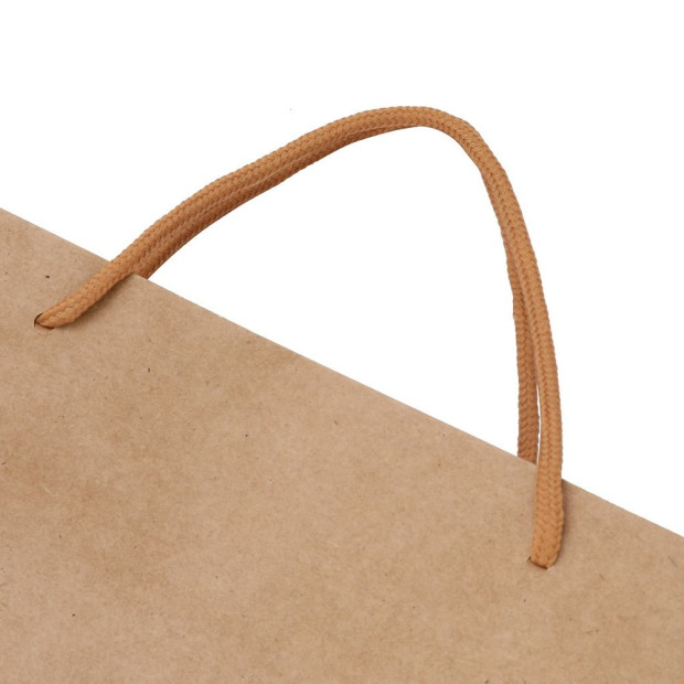 100pcs Bulk Kraft Paper Bags Pack Brown Shopping Retail Gift Reusable Image 4