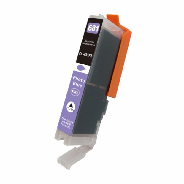 Suit Canon Blue Inkjet Cartridge (Replacement for CLI-681PBXL)