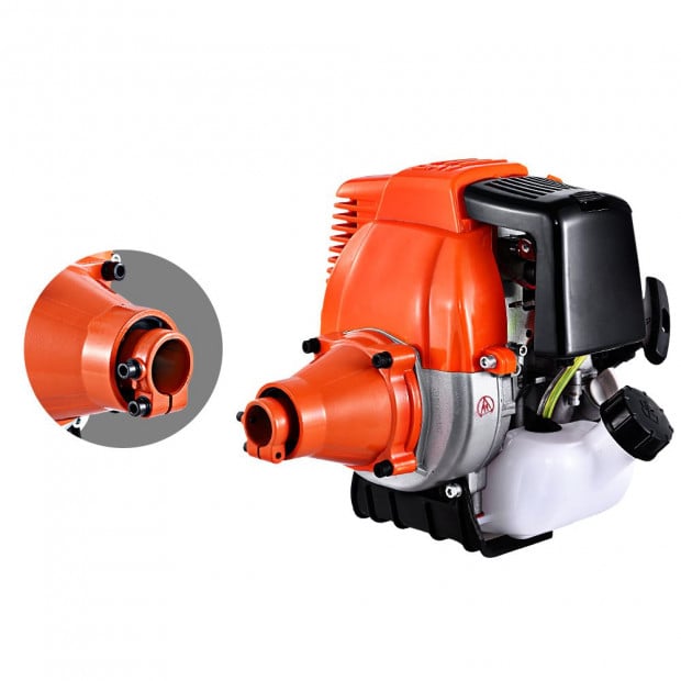 4 Stroke Pole Chainsaw Petrol Chain Saw Brush Cutter Brushcutter Tree Image 3