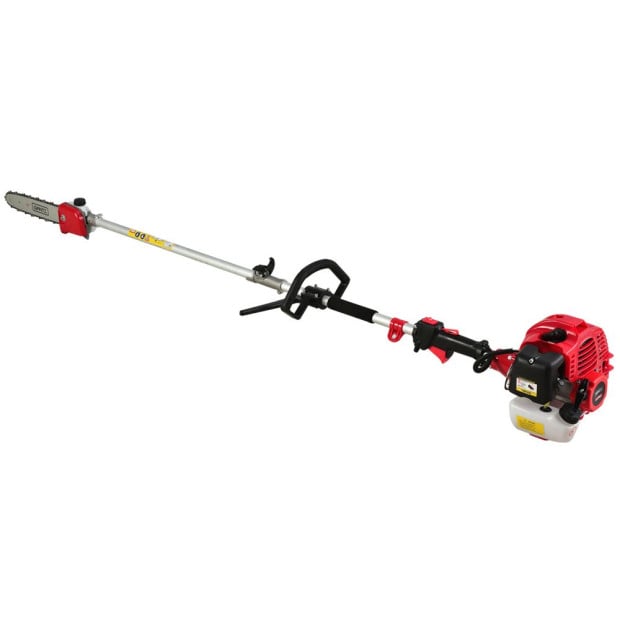 9 in 1 Pole Chainsaw 62cc Petrol Brush Cutter Whipper Hedge Trimmer Image 3