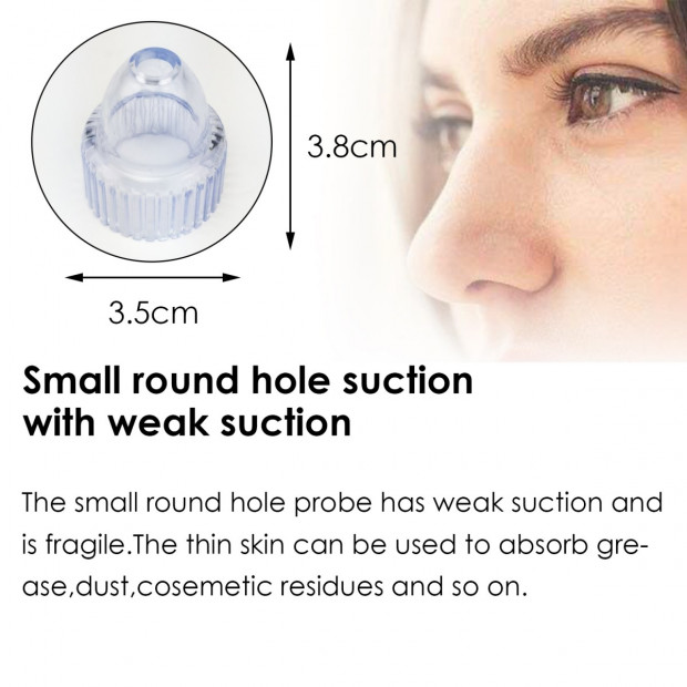 Electric Facial Skin Care Blackhead Cleaner - White Image 6