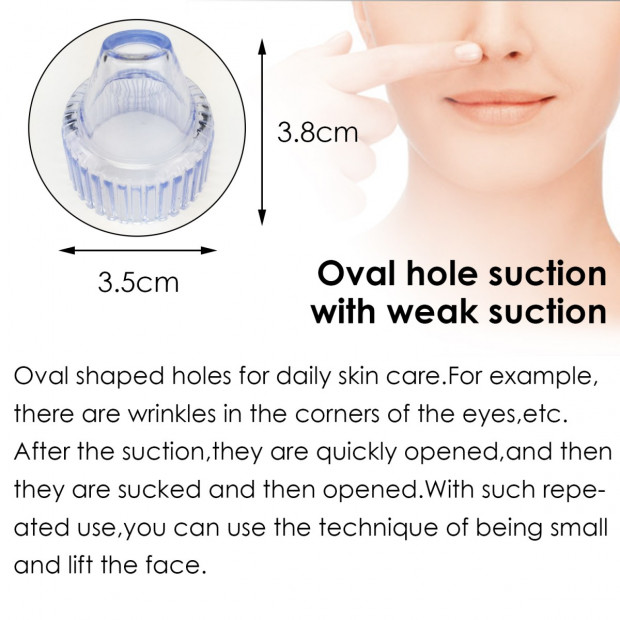 Electric Facial Skin Care Blackhead Cleaner - White Image 5