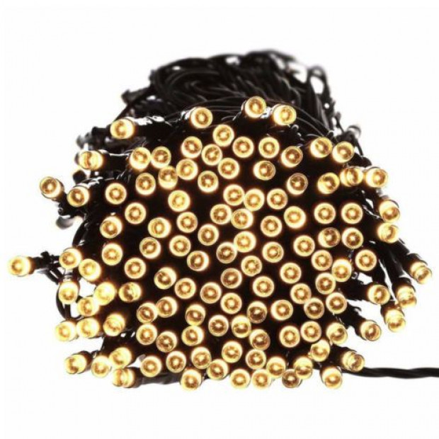 Solar Powered 100led 15m Fairy String Light In Warm White Colour