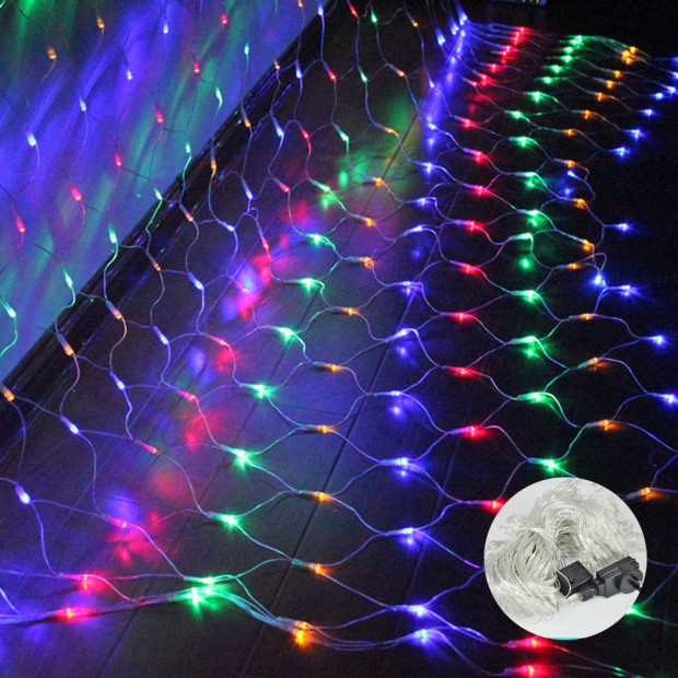 Led Fairy Net Lights Party Wedding 1.5x1.5m
