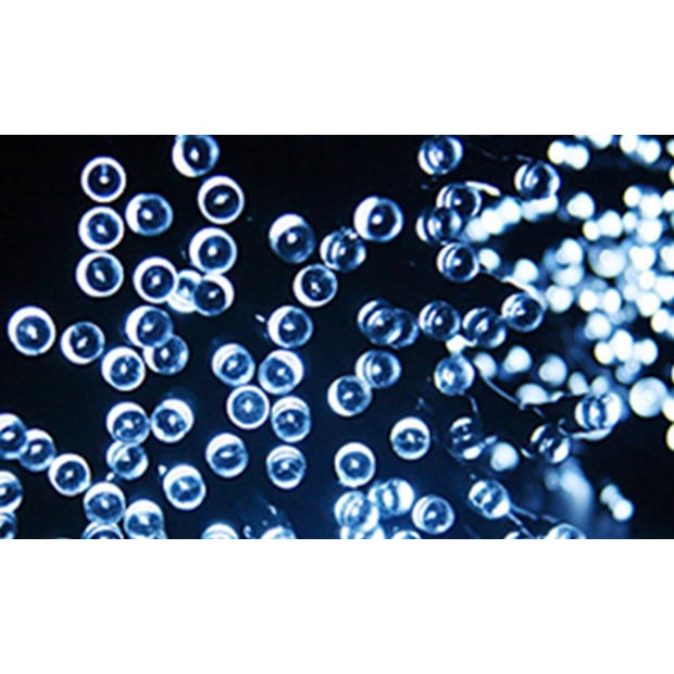 300led 30m Solar Power Thicker String Light Cool White