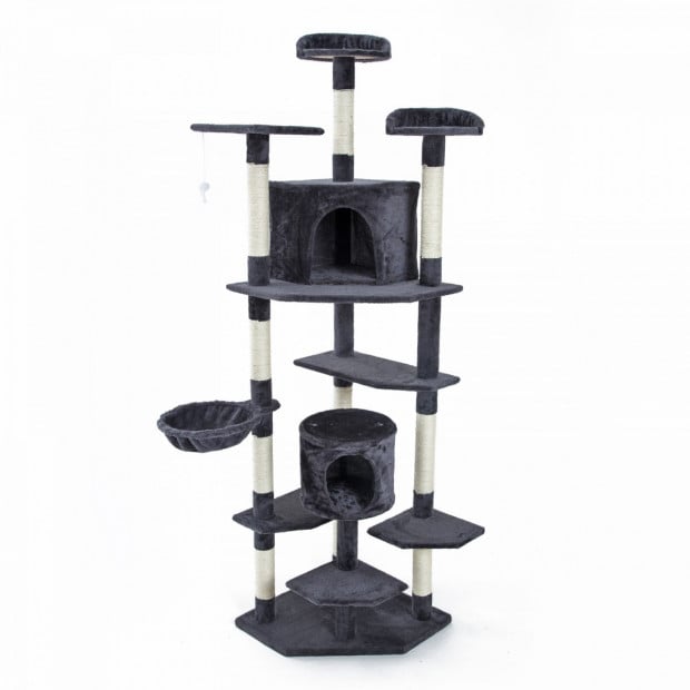 Cat Tree Scratcher PARALA 204 cm - GREY
