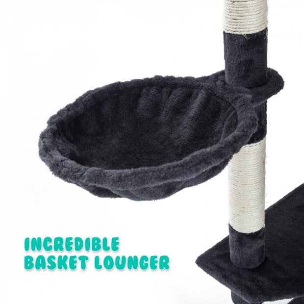 Cat Tree Scratcher PARALA 204 cm - GREY Image 4