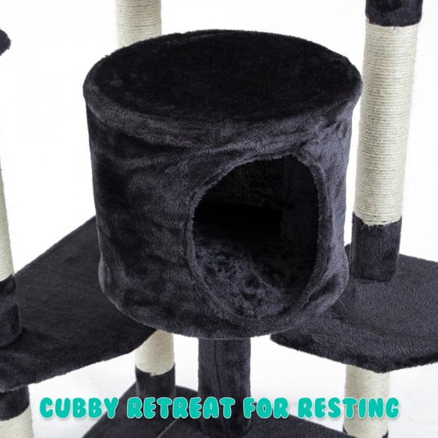 Cat Tree Scratcher PARALA 204 cm - GREY Image 5