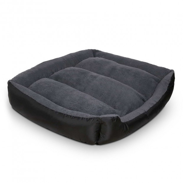 Extra Extra Large Fleece Washable Pet Bed - Grey