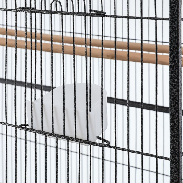 Bird Cage Large 160cm Parrot Aviary Stand-alone Budgie Wheels Castor Image 5