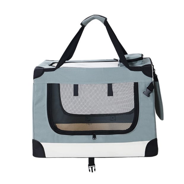 Pet Carrier Large Soft Crate Dog Cat Portable Cage Kennel Foldable Image 3