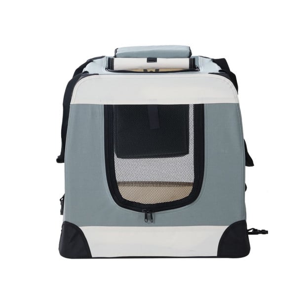 Pet Carrier Large Soft Crate Dog Cat Portable Cage Kennel Foldable Image 4