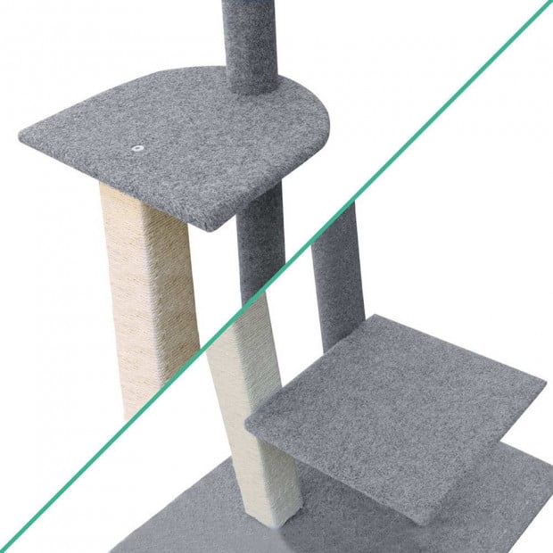 124cm Tall Cat Tree Scratching Post Image 6
