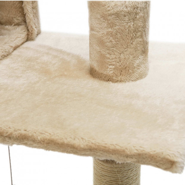 i.Pet 180cm Multi Level Cat Scratching Post - Beige Image 5