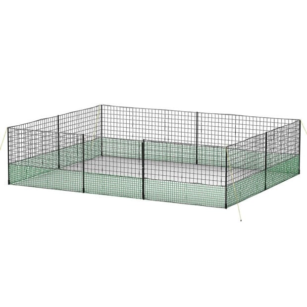 Poultry Chicken Fence Netting Electric Wire Ducks Goose Coop 25mx125cm