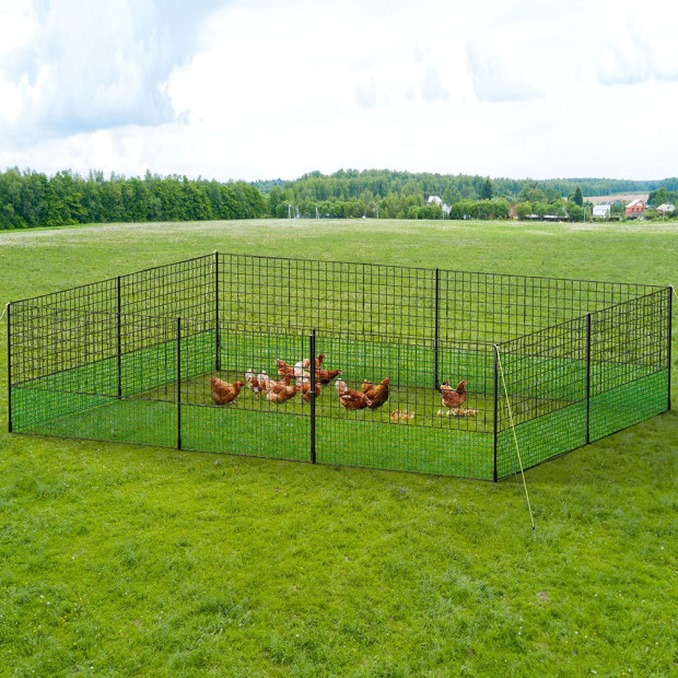 Poultry Chicken Fence Netting Electric Wire Ducks Goose Coop 25mx125cm Image 8