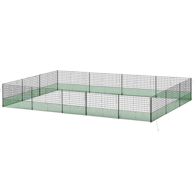 Poultry Chicken Fence Netting Electric Wire Ducks Goose Coop 50mx125cm