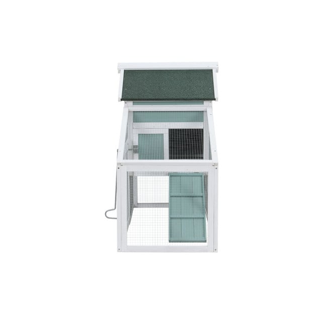 Chicken Coop Rabbit Hutch Large House Run Cage Wooden Outdoor Pet Image 4