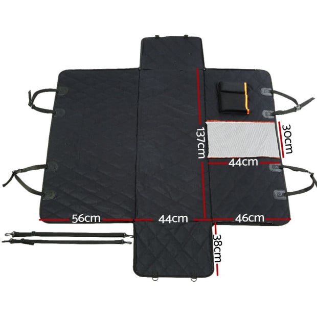 Pet Car Seat Cover Dog Hammock Protector Back Belt Non Slip Mat Image 2