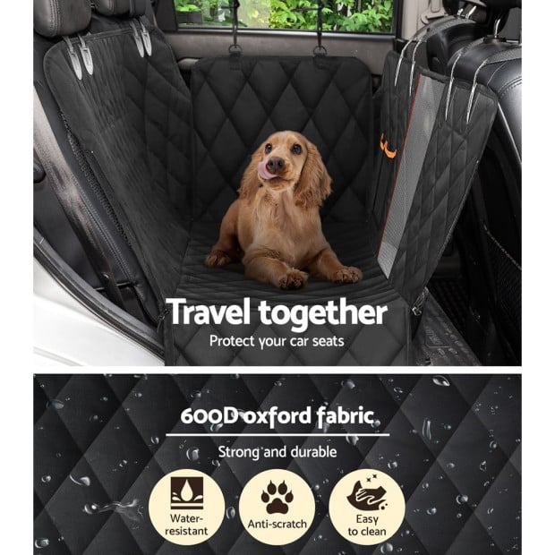 Pet Car Seat Cover Dog Hammock Protector Back Belt Non Slip Mat Image 5