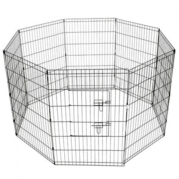 36inch Pet Play Pen - Black