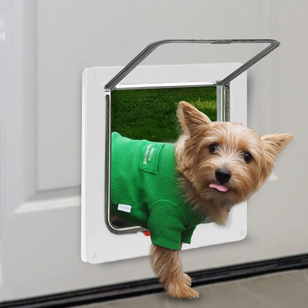 Four Way Pet Door White Image 5