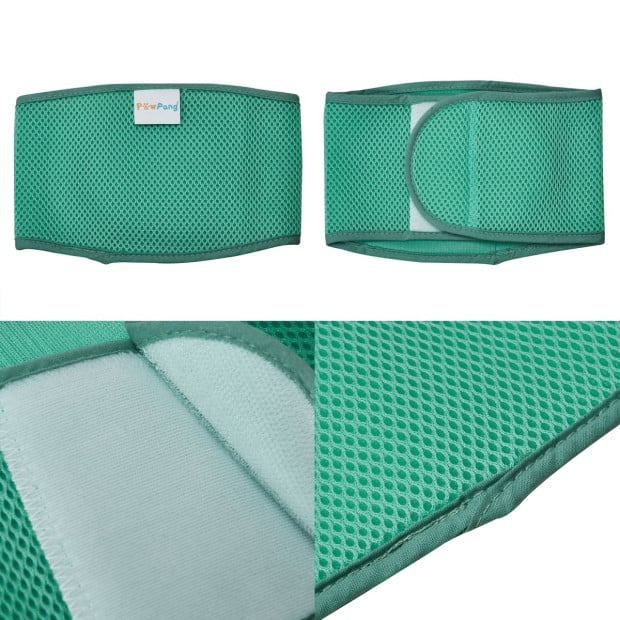 M Dog Male Wrap + 10x M Diaper Booster Pads Image 2