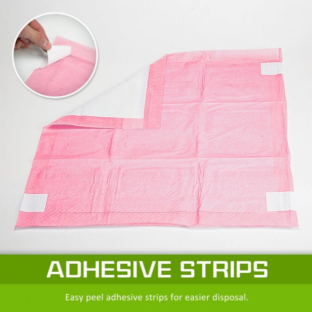 300PCS Pet Toilet Training Pads 7 Layered - PINK Image 2