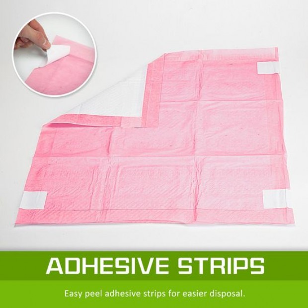 400PCS Pet Toilet Training Pads 7 Layered - PINK Image 2
