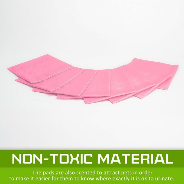 400PCS Pet Toilet Training Pads 7 Layered - PINK Image 5