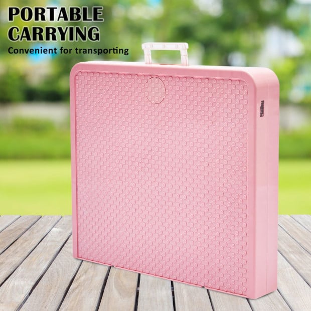 97cm Pet Grooming Table - PINK Image 3