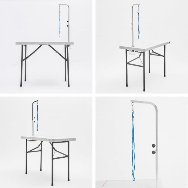 97cm Pet Grooming Table - WHITE Image 2
