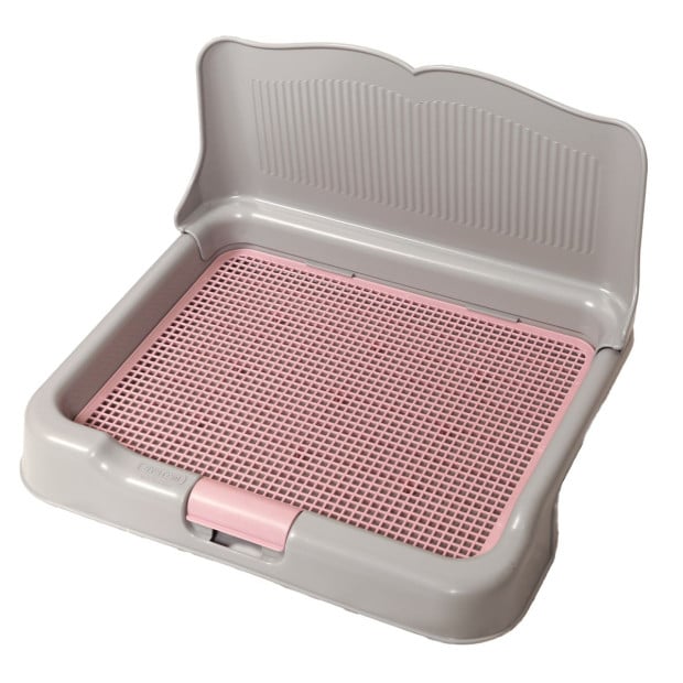 Pet Potty Tray Detachable Wall T2 - Grey