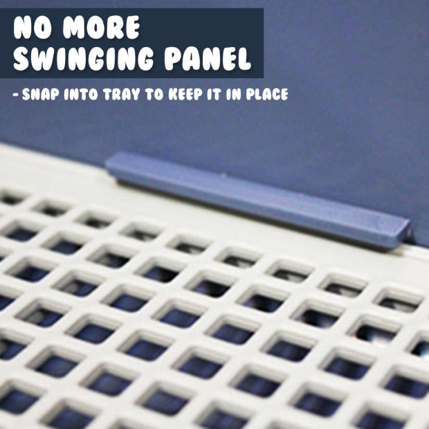 Pet Potty Tray T3 - Blue Image 2