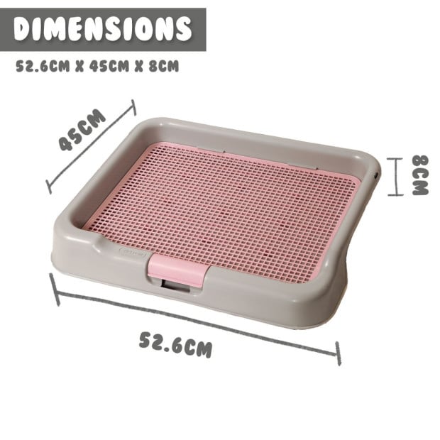 Pet Potty Tray T3 - Grey Image 4