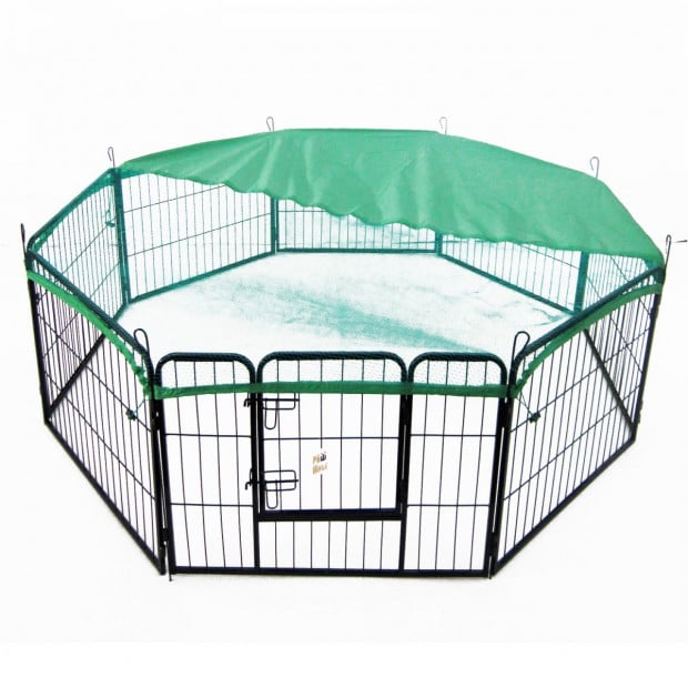 31in Cover for Playpen - Green Image 2