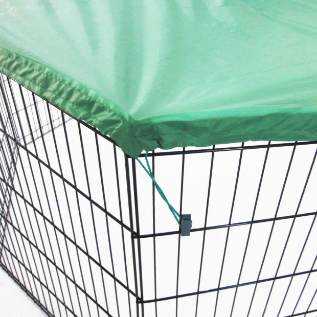 42in Net Cover for Playpen - Green Image 4