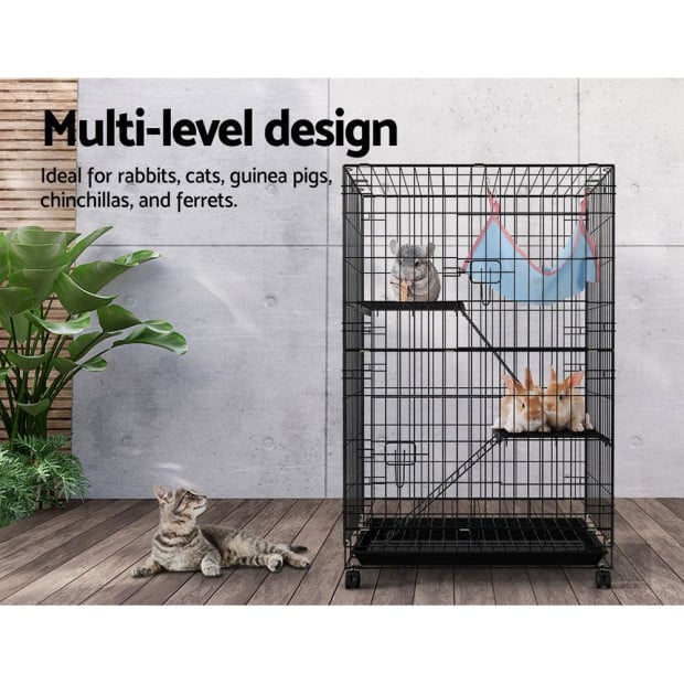 Rabbit Cage Indoor Hutch Guinea Pig Bunny Ferret Hamster Pet Outdoor Image 5