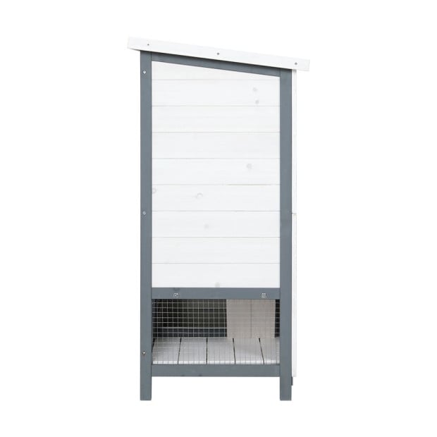 Rabbit Hutch Large Chicken Coop Wooden House Cage Pet Bunny Guinea Pig Image 4