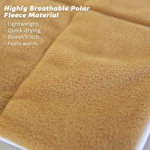 24 Cushion Mat for Wire Dog Cage - BEIGE Image 2