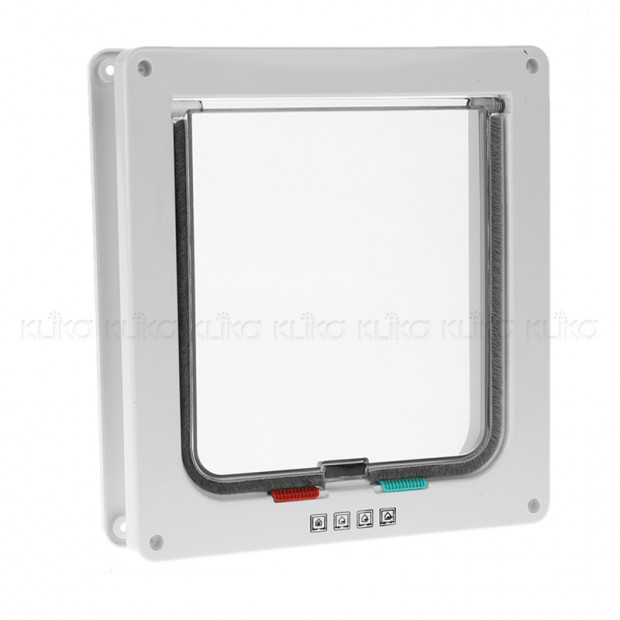 Four Way Pet Door White