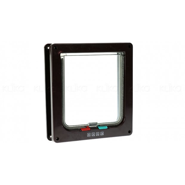 Four Way Pet Door Brown Image 5